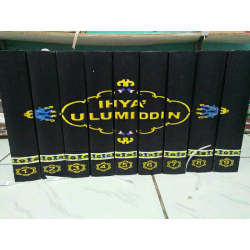 Terjemah kitab Ihya Ulumuddin Jilid 1-9 - Imam Al Ghazali