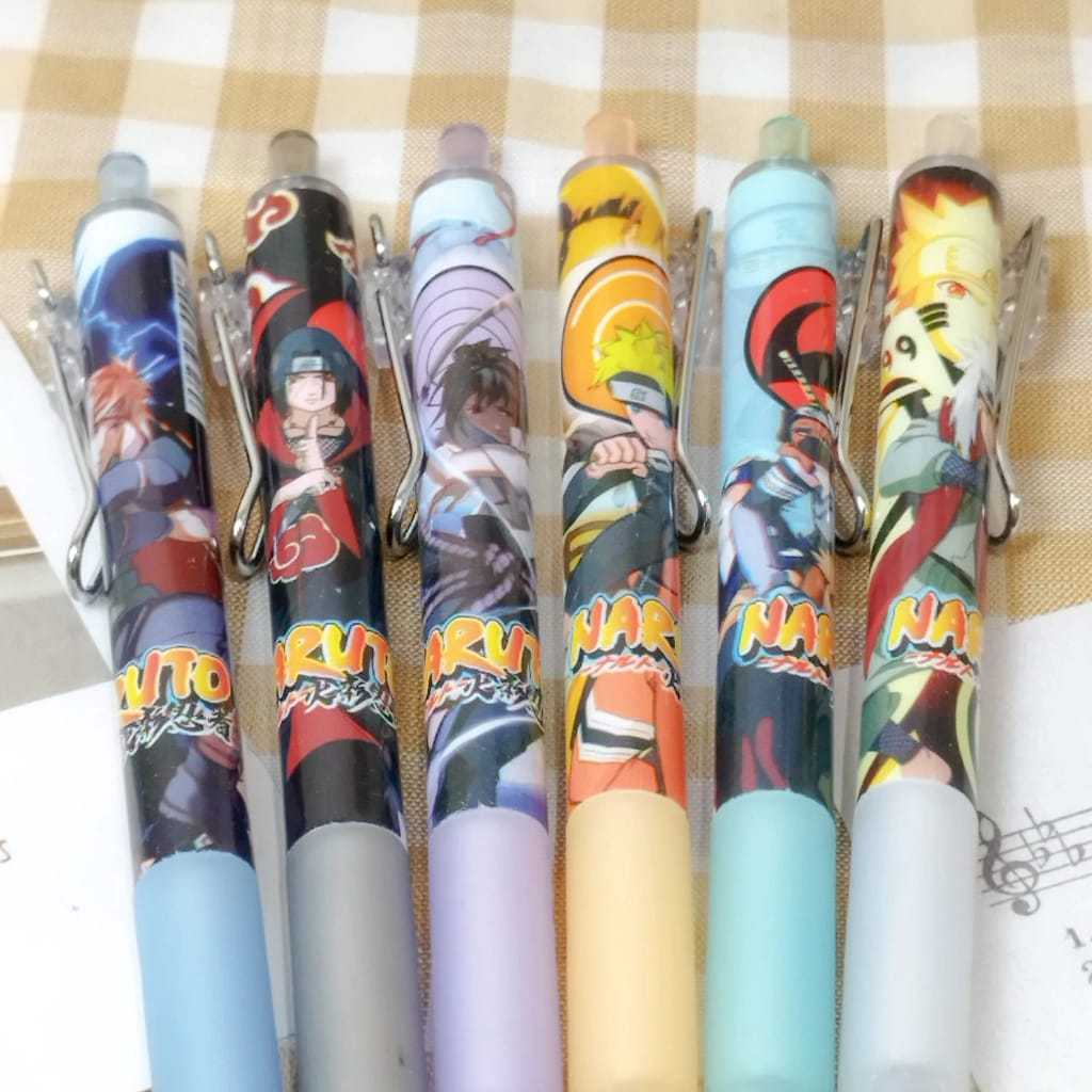 

Pena Mekanik XQ0001 Naruto Pulpen Cetek Tinta Naruto Boruto Jiraya Sasuke Kakashi Hinata Konoha