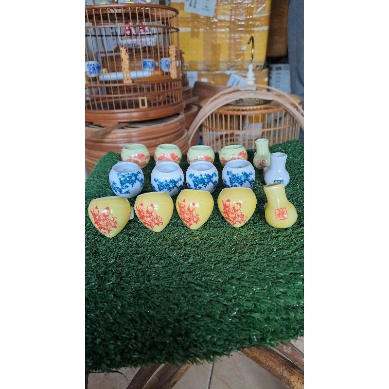 cepuk keramik kecil ori vietnam