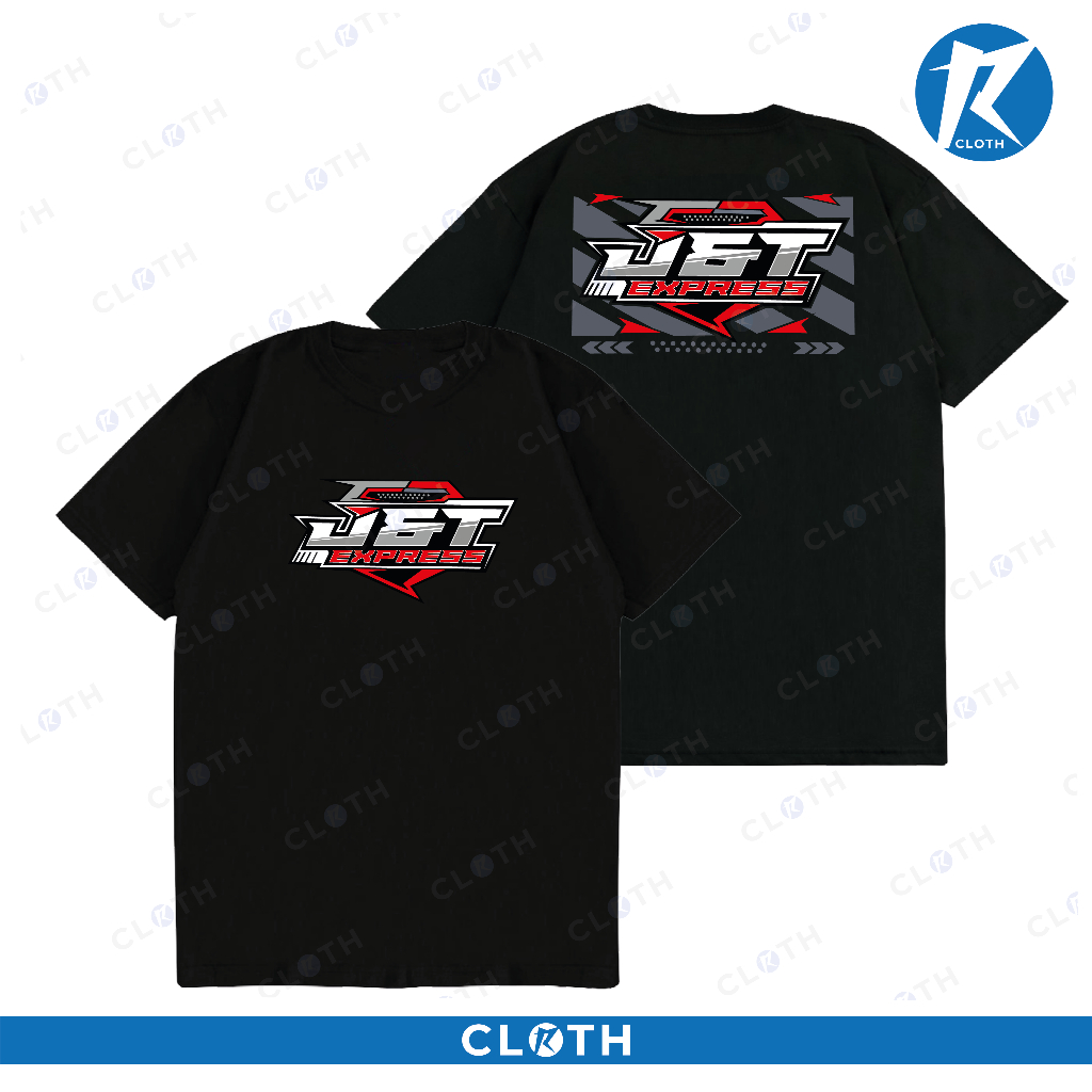 Tshirt Kaos JNT Express J&T Ekspedisi Kurir Paket Premium Quality 24s