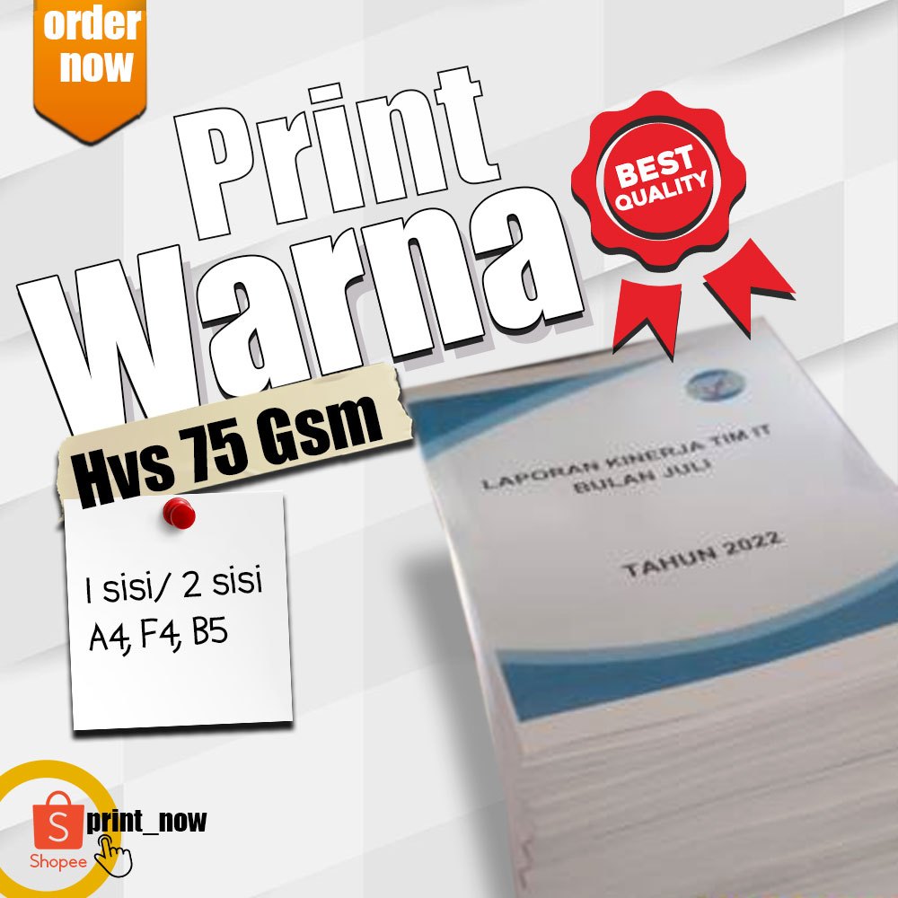 

PRINT A4 WARNA MURAH DOKUMENT / TESIS LAPORAN SKRIPSI