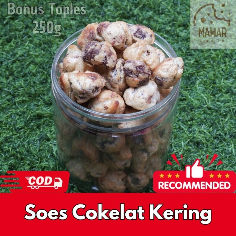 

Kue Soes Kering Coklat 250g - Soes Cokelat