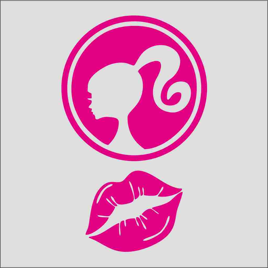 

Cutting Sticker - Stiker Barbie 6x6cm