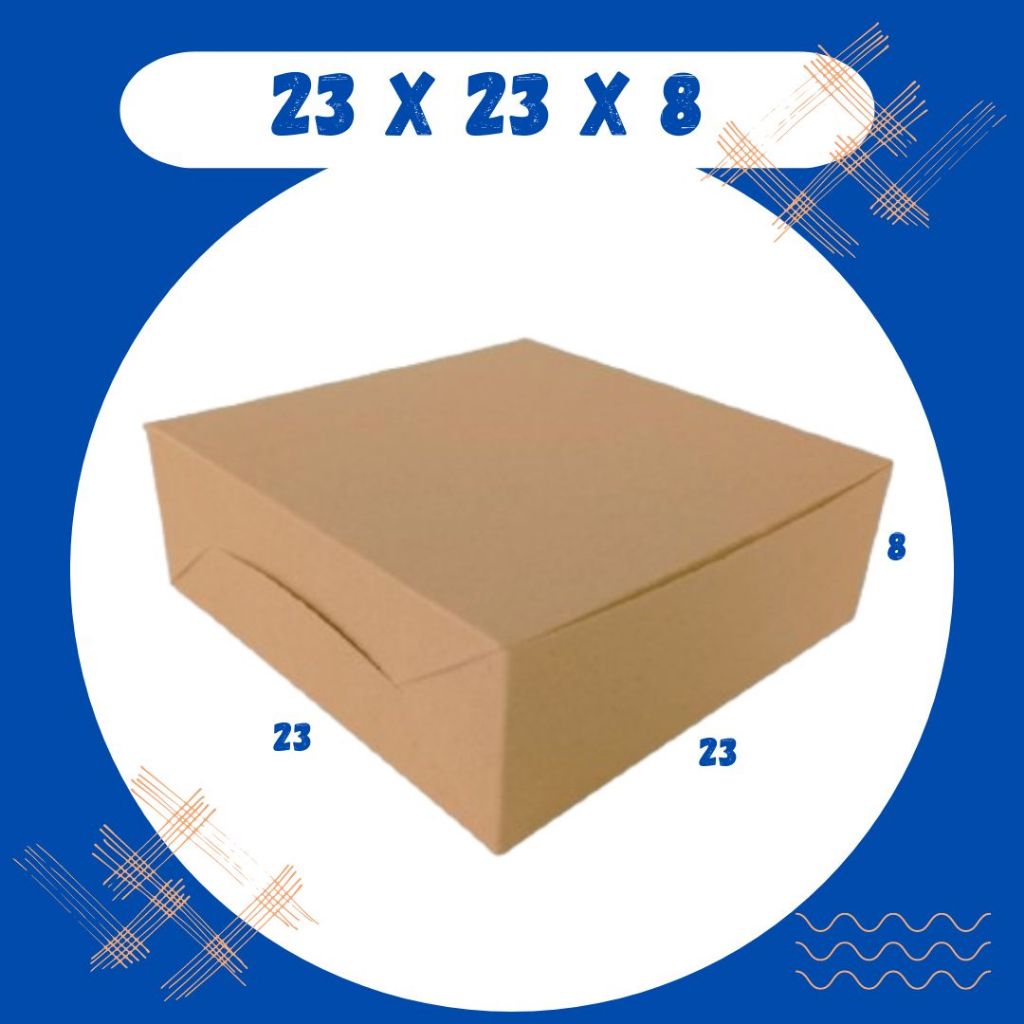 

Dus Nasi 23x23x8 Kardus Packing Kotak Kemasan Box Ayam Geprek Lunch Box