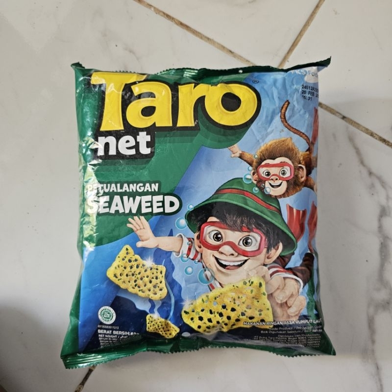 

Taro Net Snack Seaweed 62gr