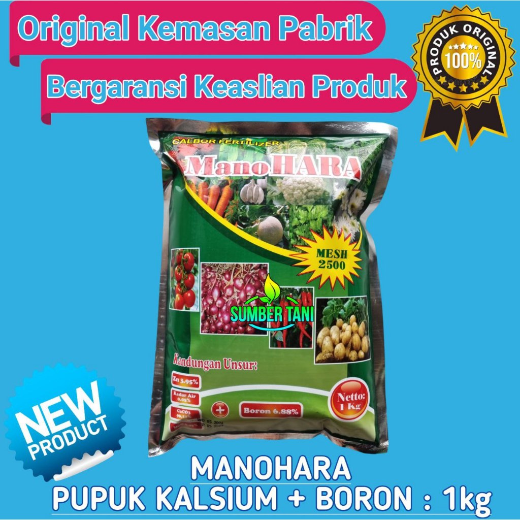 

MANOHARA 1kg | PUPUK KALSIUM + BORON