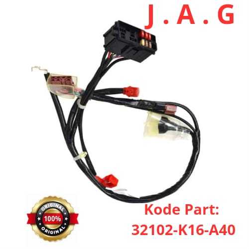 Kabel Battery 32102-K16-A40 Sub Harness Scoopy eSP K16R