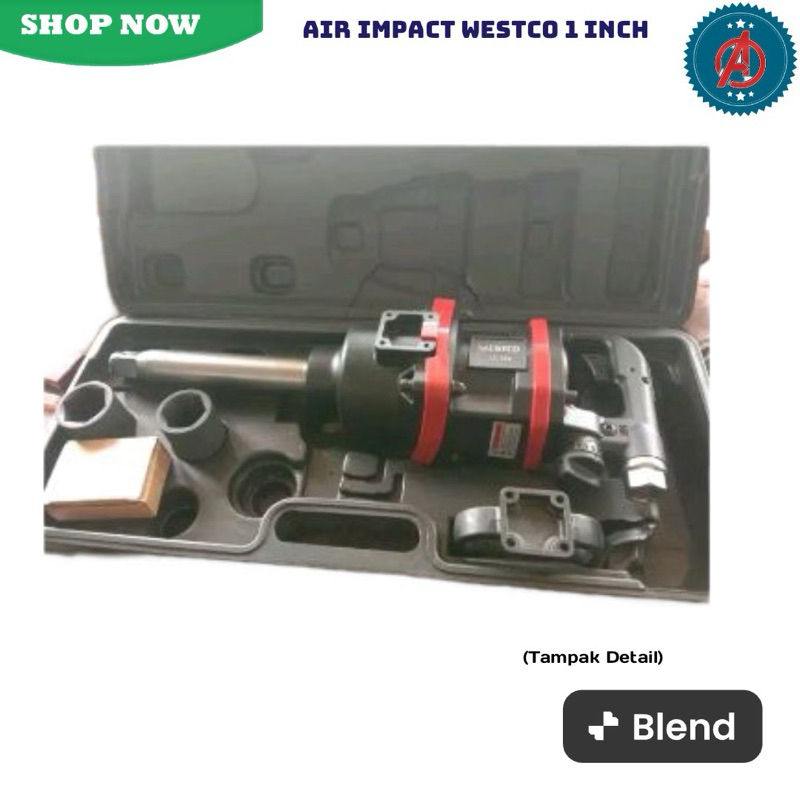 Westco Air Impact Wrench 1 Inch Heavy Duty/ Air Impact Westco 1 Inch