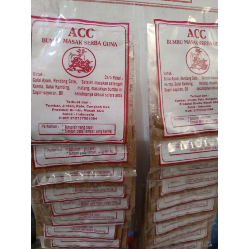 

Bumbu serbaguna pemasak / Rendang / gulai