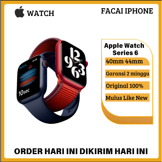 IWATCH SERIES 6 40/44MM  MULUS/SECOND/ORIGINAL