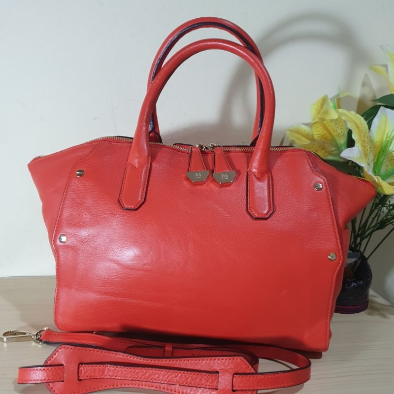 Tas hand bag shoulder bag Kulit Asli Bruno Magli Preloved