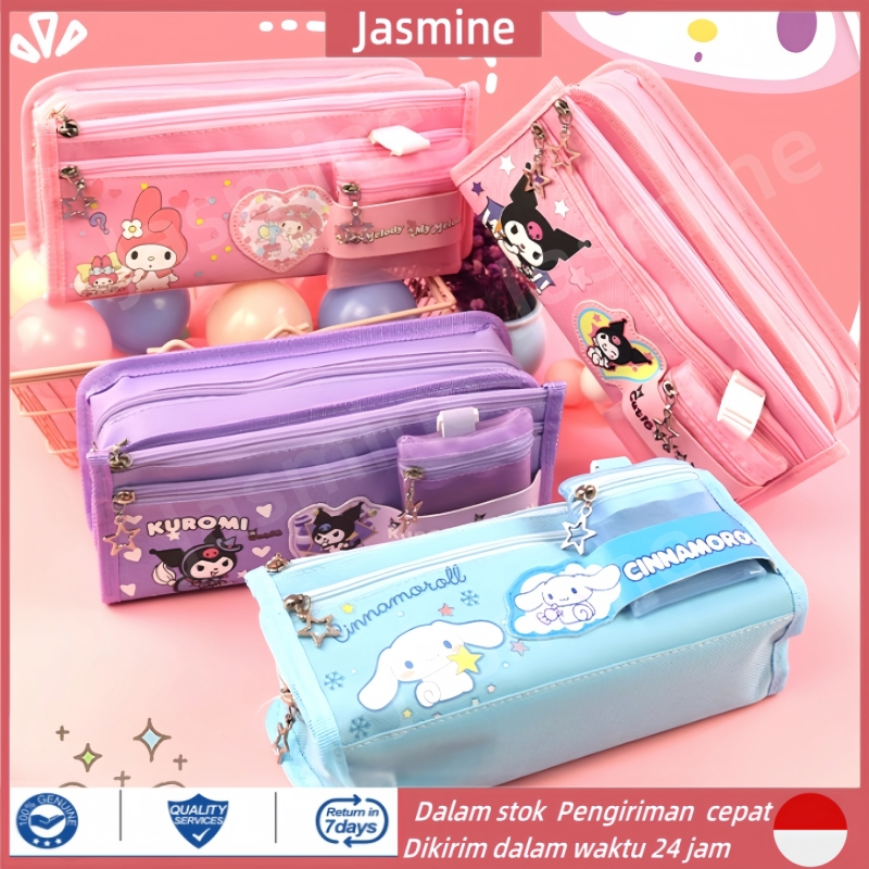 

Tempat Pensil Cinnamoroll Baru Sanrio Anime My Melody Kuromi Penyimpanan Alat Tulis Siswa Perlengkapan Sekolah Ins Kawaii