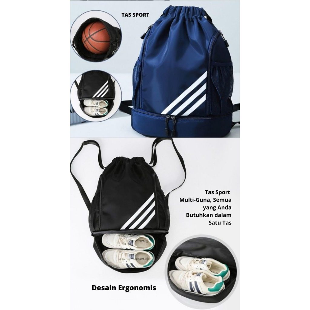 NEW TAS SPORT RANSEL OLAHRAGA BASKETBALL UNISEX