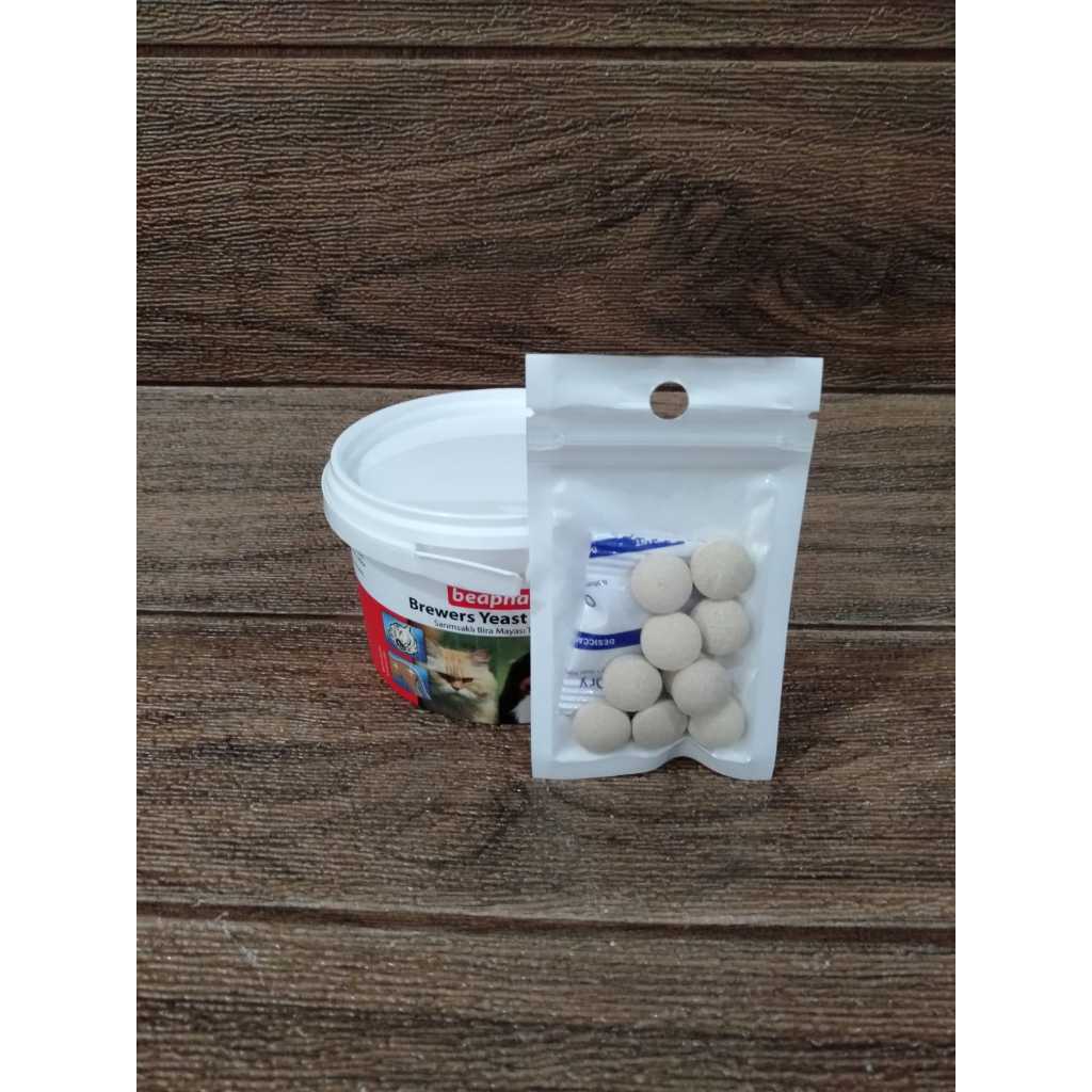 REPACK isi 10tablet- Brewers yeast vitamin bulu anjing dan kucing