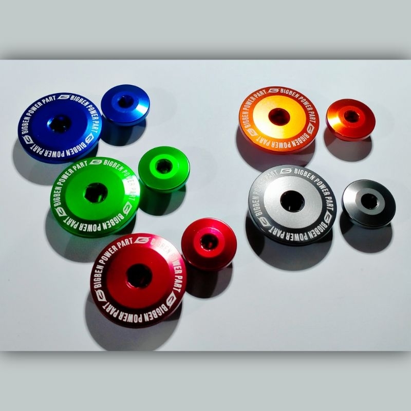 Tutup bak magnet crf 150 anodize