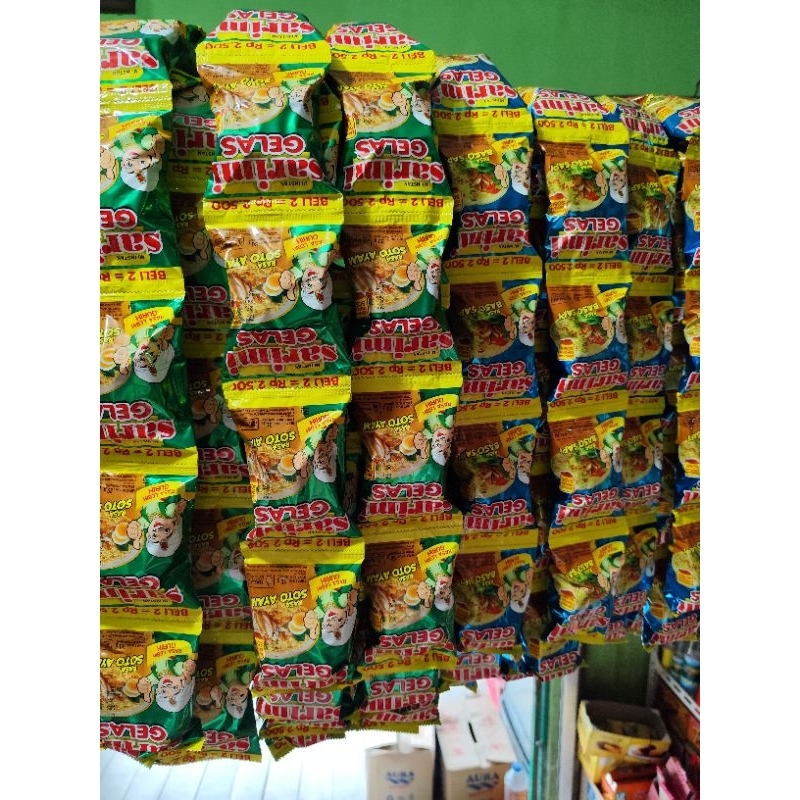 

sarimi mie gelas 1 renceng 10 pcs