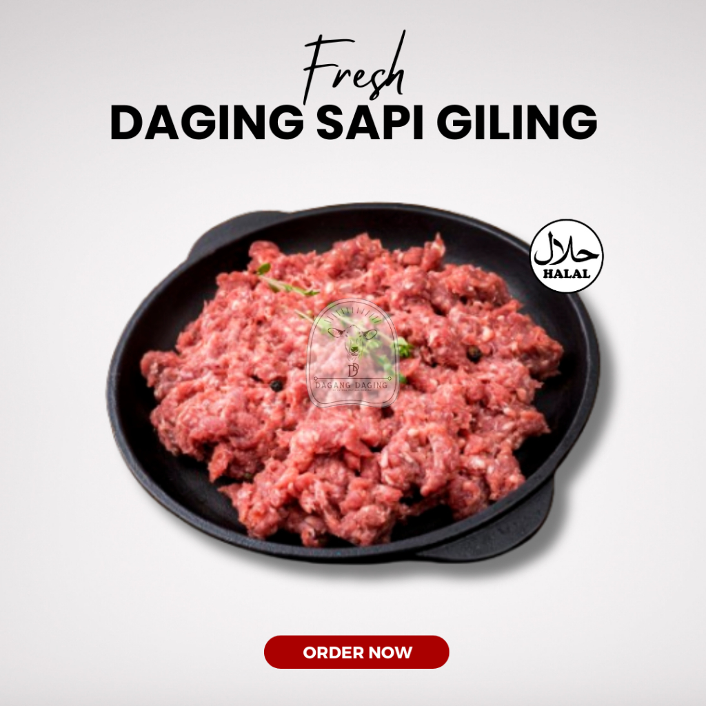 

Daging Giling Sapi Ground Beef Fresh Halal 1kg