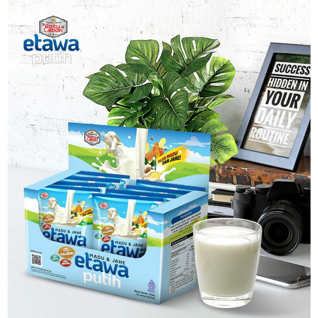 

Susu Kambing Etawa Bubuk Ratu Lebah Isi 10 Saset Bpom ORIGINAL