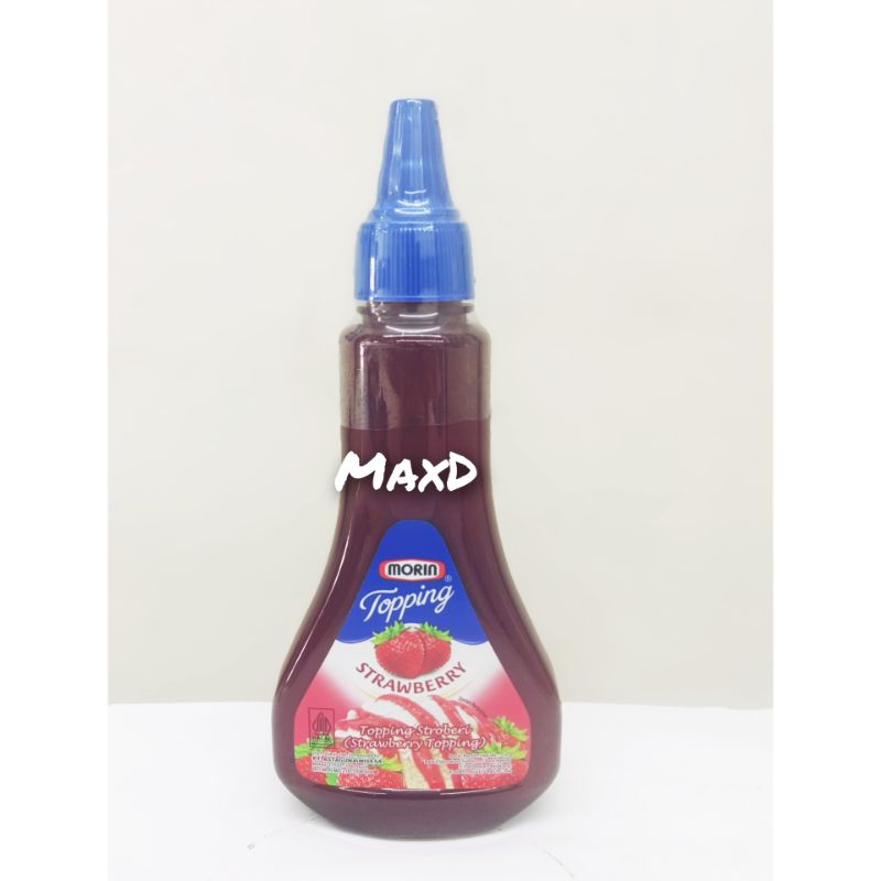 

MORIN Topping Strawberry 310gr 1 Pcs