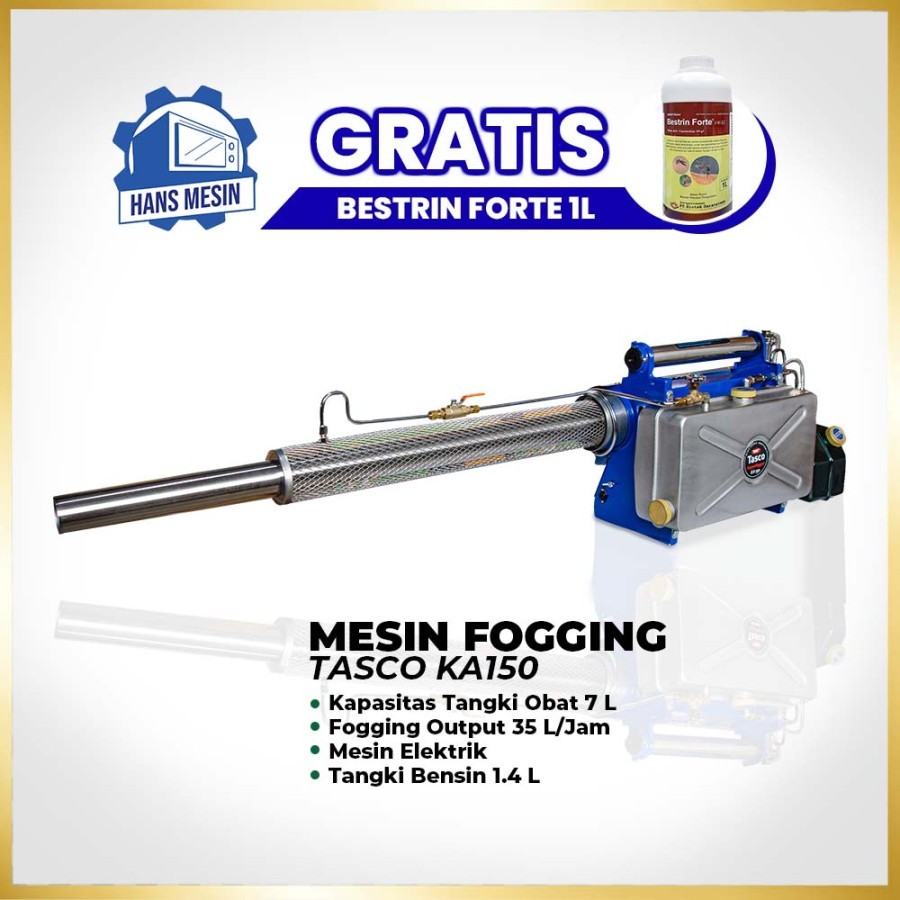 Mesin Fogging Besar Basmi nyamuk Tasco KA150 Super Fogger Bonus Obat