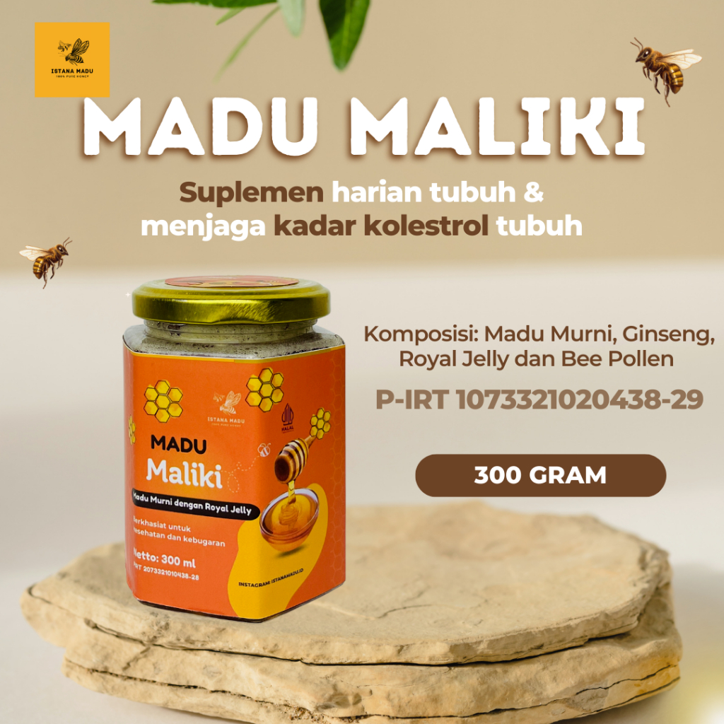 

Madu MALIKI - Madu untuk Kolestrol dan Jantung, Untuk Kebugaran