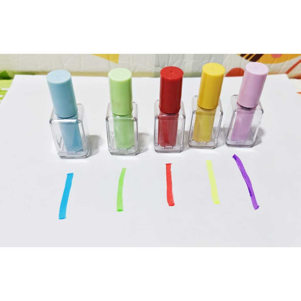 

Spidol Pastel Warna Marker Highligther Berbentuk Tempat Kutek