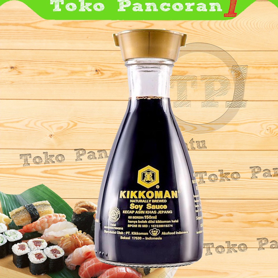 

KODE PRODUK KQER147 Kikkoman Soy Sauce 15 ml HALAL Kecap Shashimi Shasimi shoyu jepang japanese kecap asin