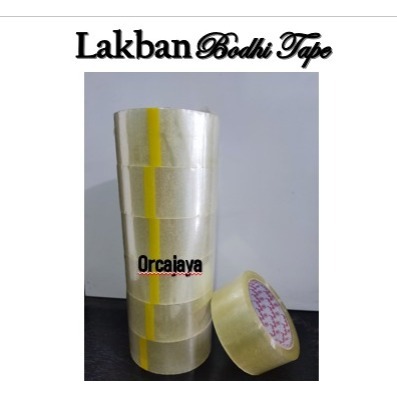

Lakban Selotip Isolasi - BENING (45 mm/2 inchi X 90 yard) BODHI/Lakban selotip 90 yard/lakban murah/lakban/gosend