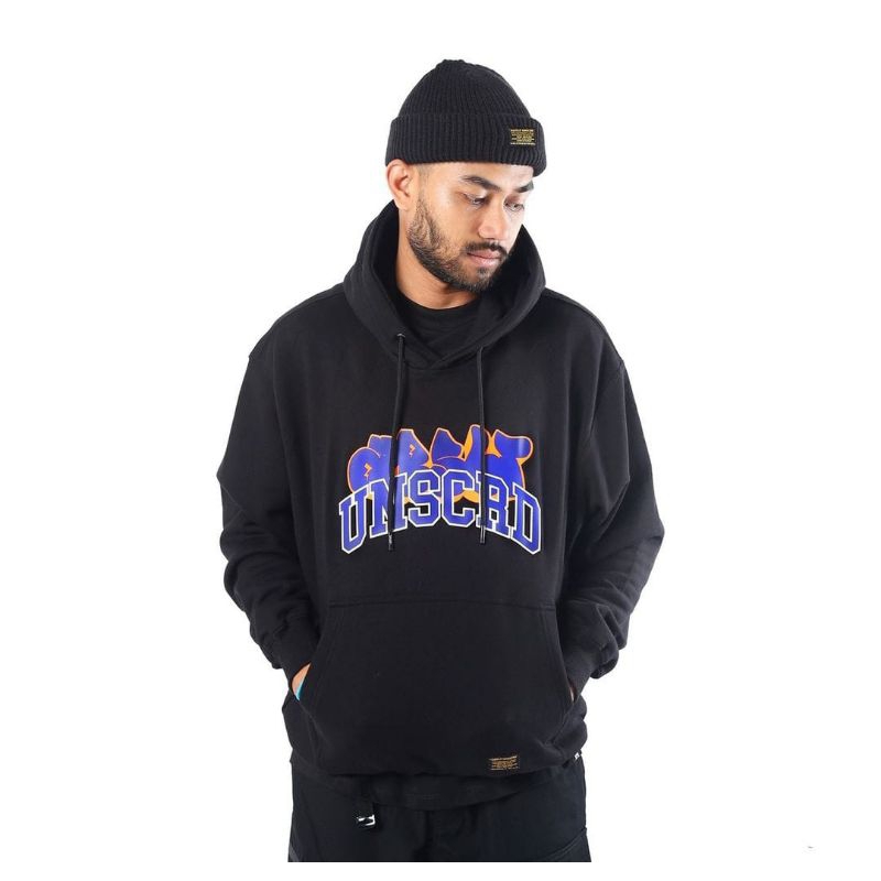 308 Absolutely Hoodie Pullover Grafiti Black