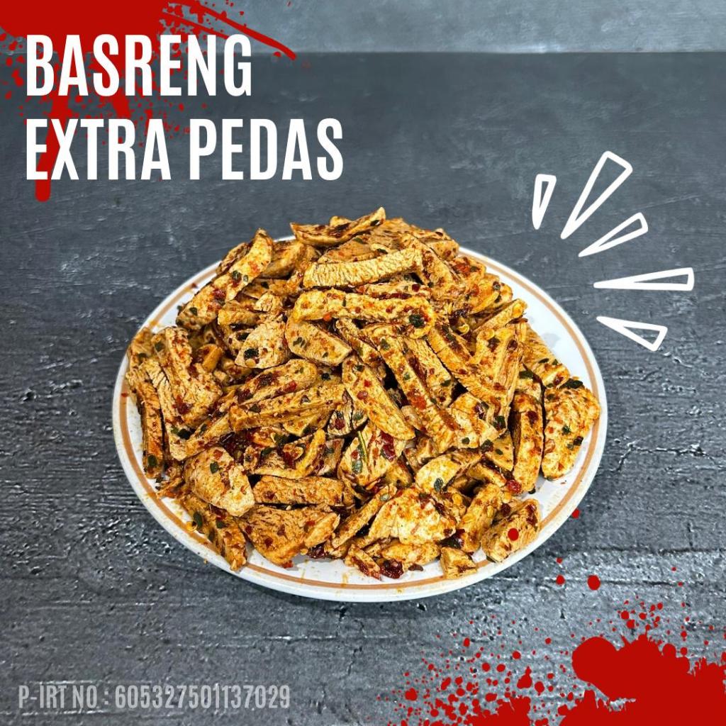 

Basreng Extra Pedas Daun Jeruk Basreng Original 100 gr | Bareng Basreng