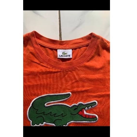 tshirt Lacoste big logo second