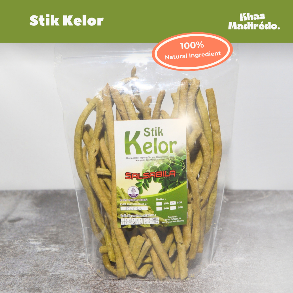 

Stik Kelor / Moringa Stick - Healthy Snack - Khas Madiredo