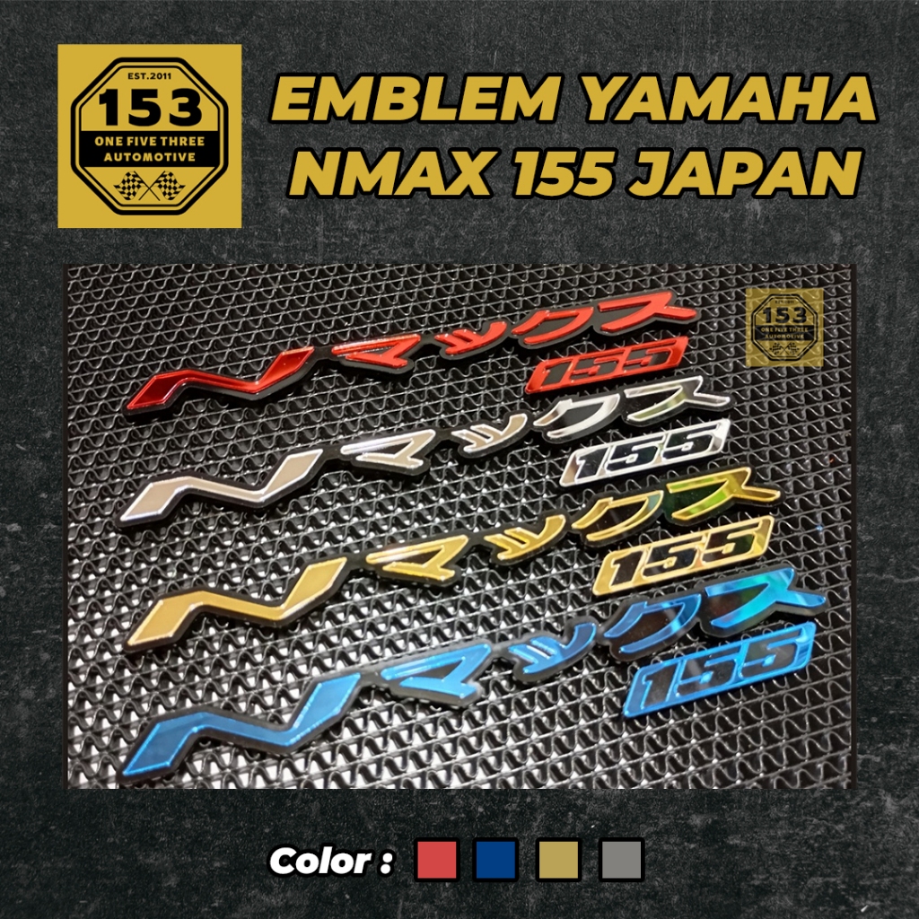 LOGO NMAX JAPAN 155 2 PCS 155