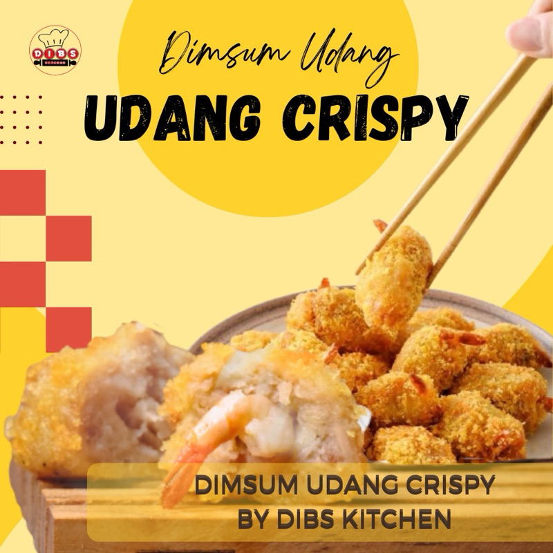 

DIMSUM UDANG CRISPY PREMIUM (FROZEN) ALA DIBS KITCHEN - ISI 25PCS