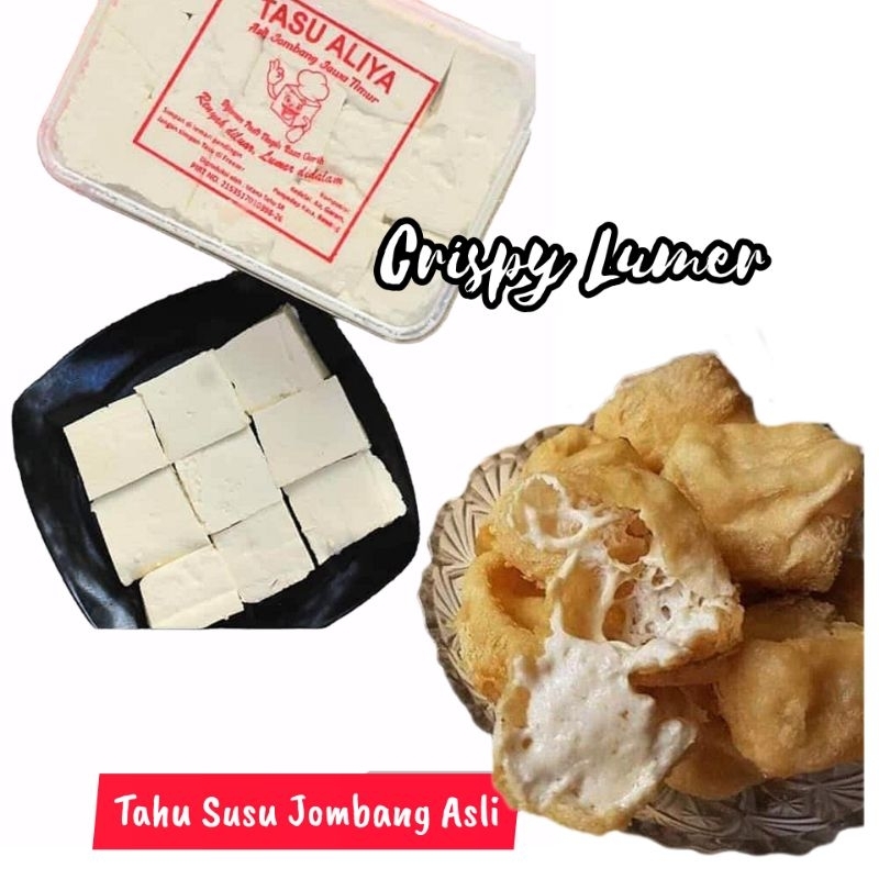 

Tahu Susu Jombang Asli Crispy Lumer Isi Banyak Tasu Original Renyah