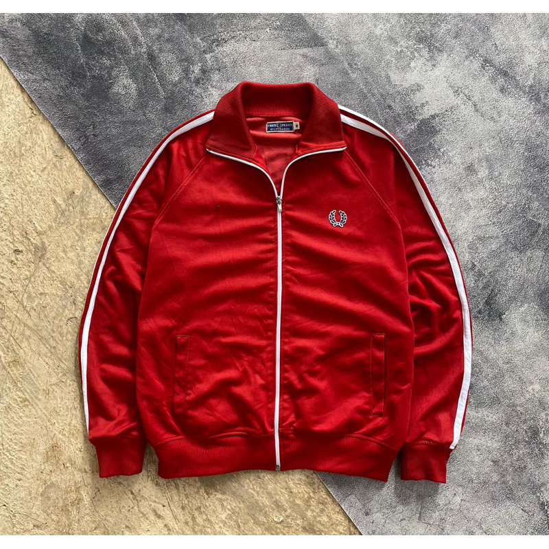 fred perry tracktop vintage jacket