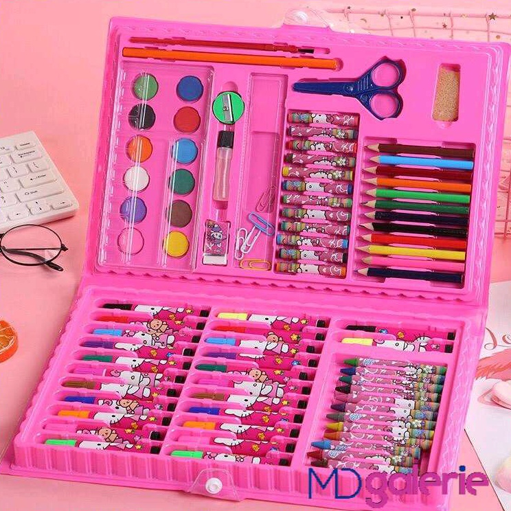 

Crayon Anak Pensil Warna Alat Lukis Set Crayon Set 86 PCS