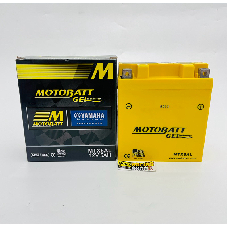 AKI BATERE BATERAI BATRE MOTOBATT  MTX5AL GRAND SUPRA MIO OLD JUPITER SMASH MOTOBAT MOTOBATH MOTO BA