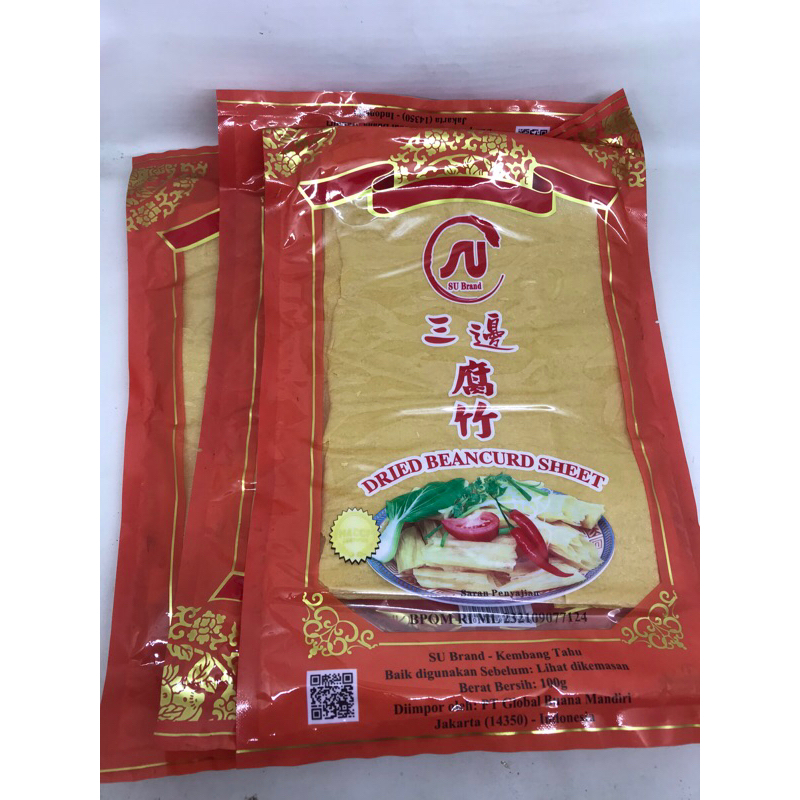 

Kembang tahu SU brand lembar 120 gr