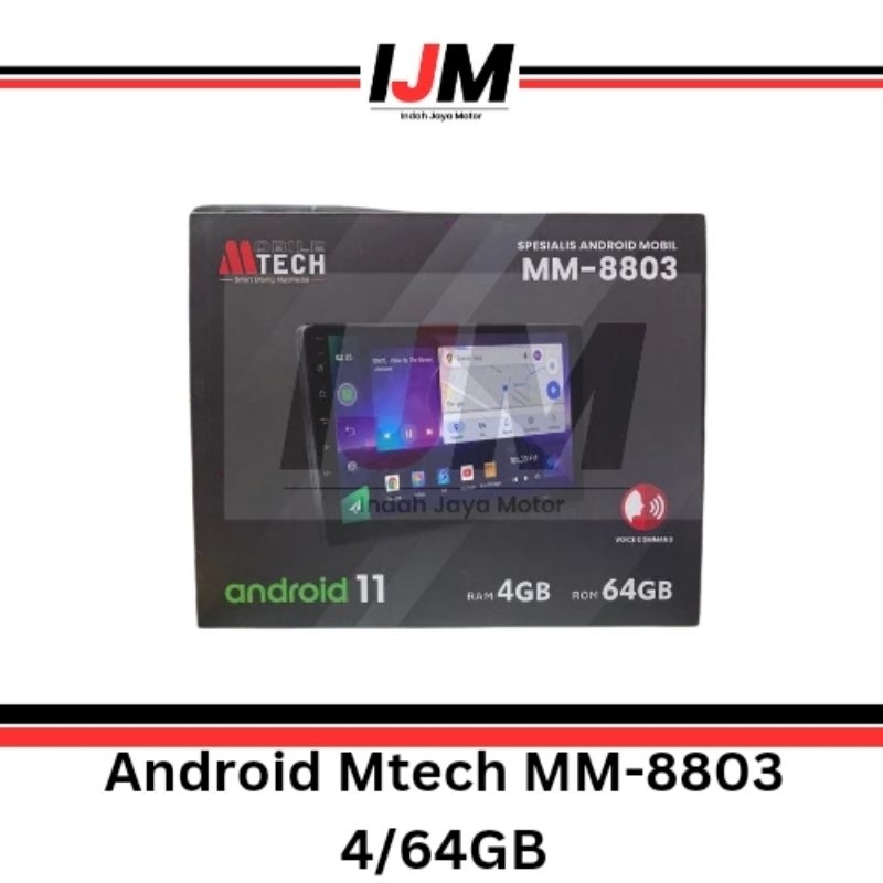 Android Mtech MM-8803 9"/10" RAM 4/64GB Headunit