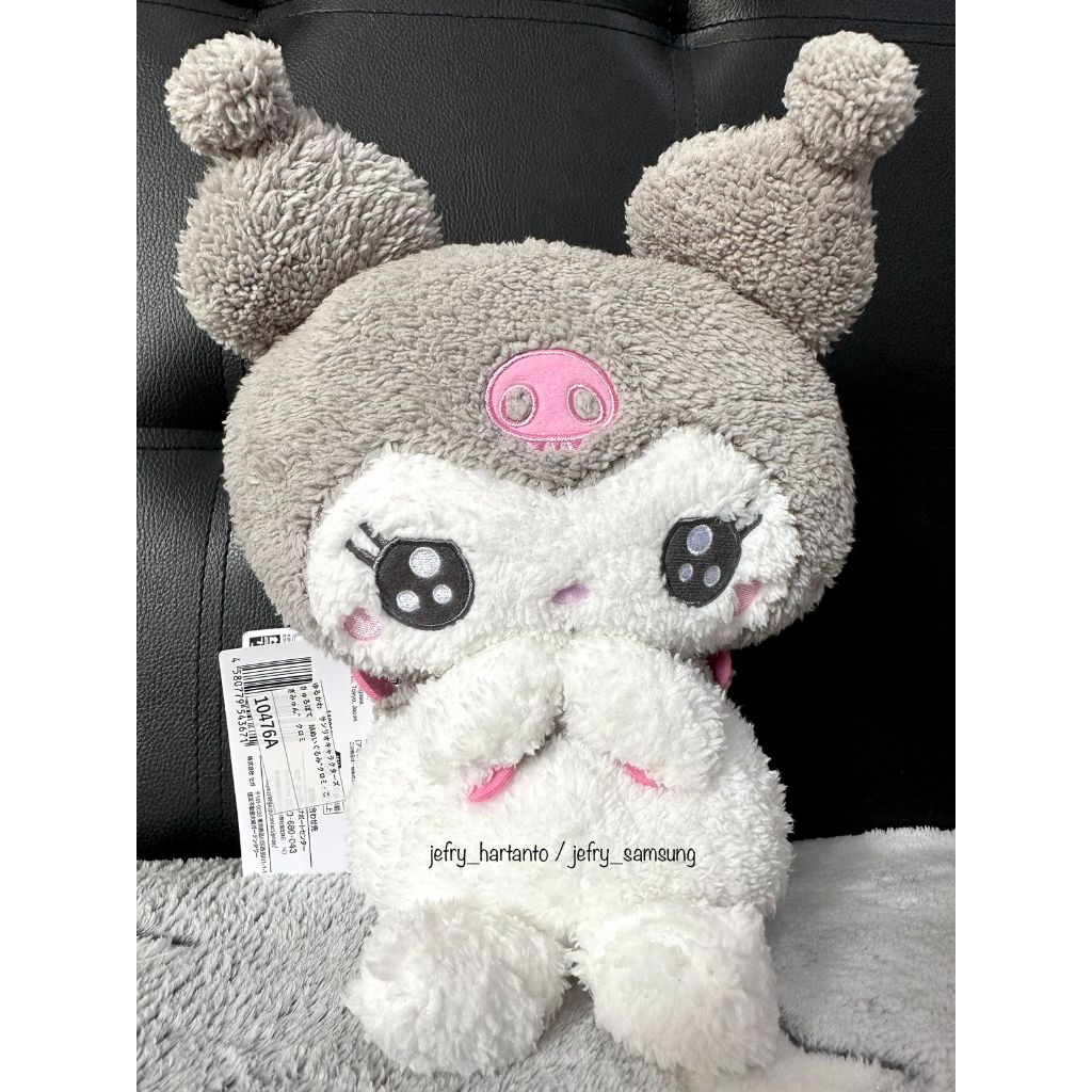 Boneka Kuromi Relaxed and Kawaii Plush Original Sanrio Jepang My Melody Toreba Soft Plushie Doll