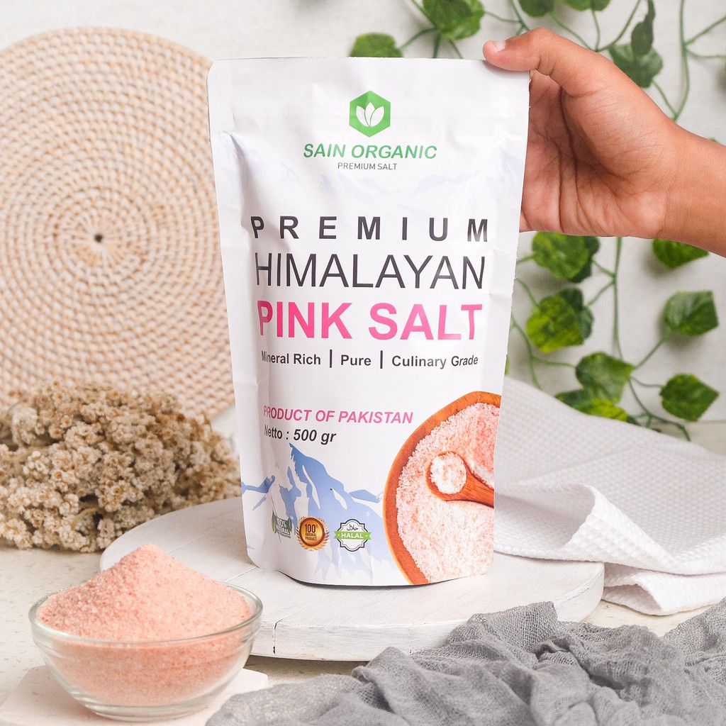 

Terlaris Garam Himalaya Original 1 kg Asli Organik Himalayan Salt Himsalt Organic Garem Premium MPASI