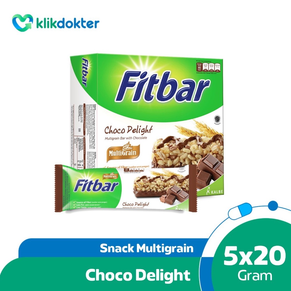 

Termurah Fitbar Multigrain Chocolate Delight 5x2gr