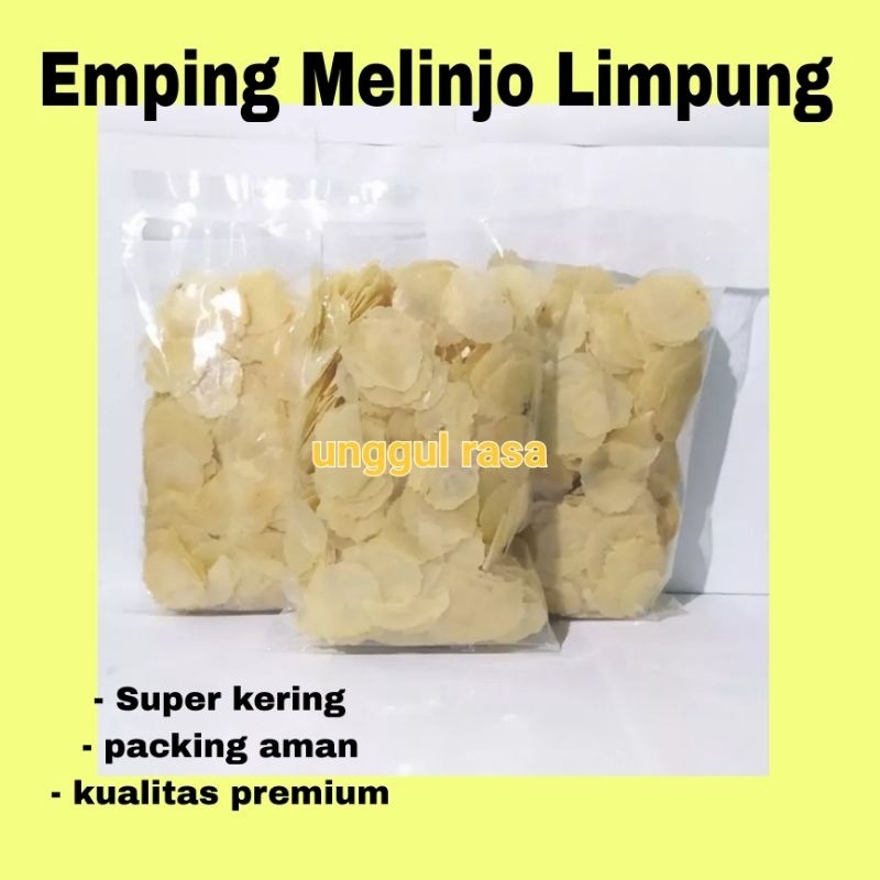 

Termurah EMPING MELINJO MENTAH ASLI LIMPUNG 25 GRAM