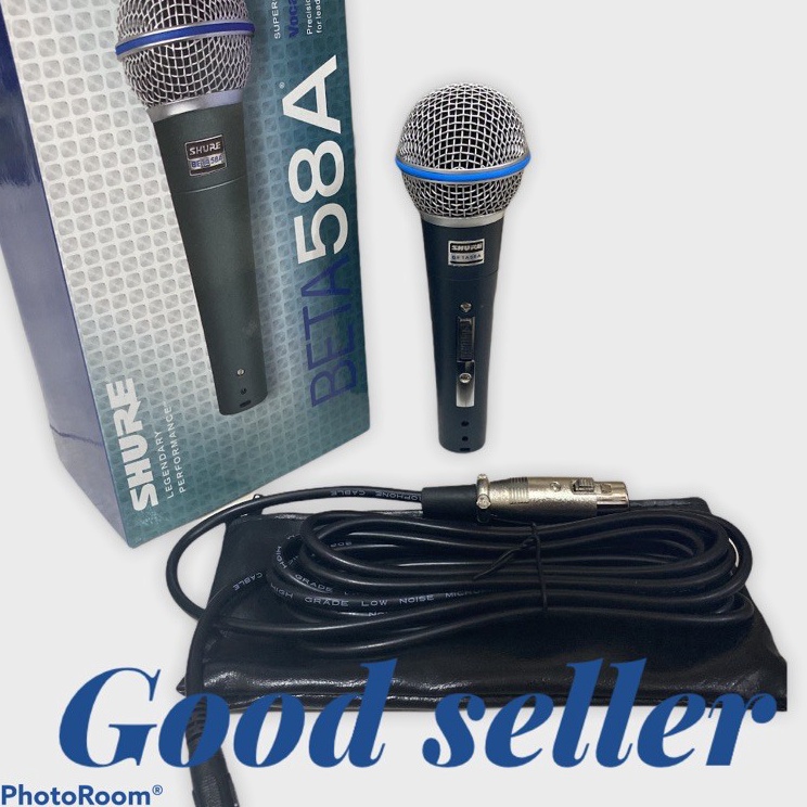 Pilihan Terbaik Mic Kabel Shure Beta 58 on off Legendary Vocal Artis