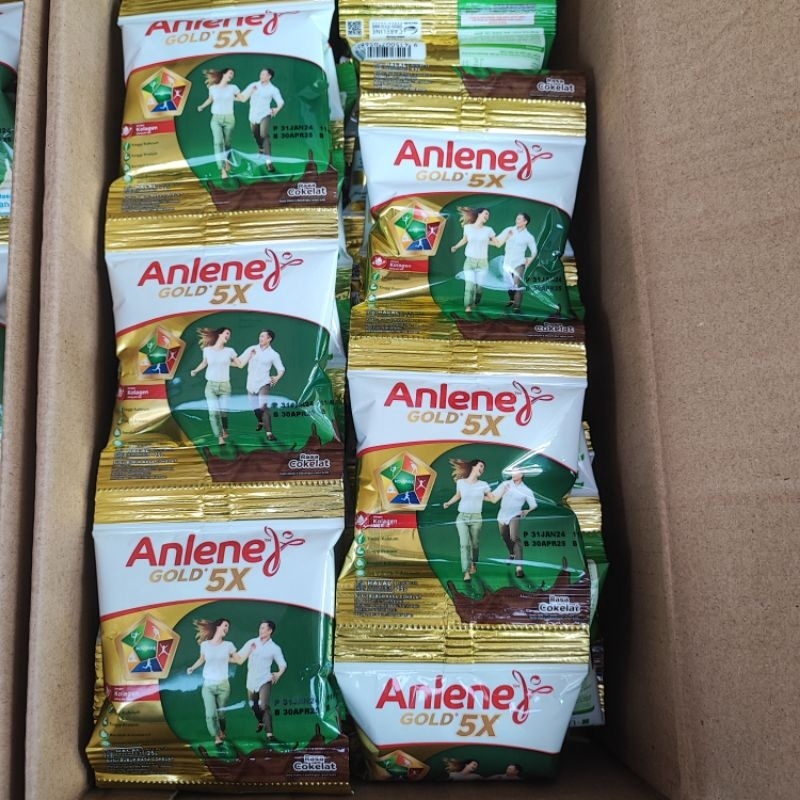 

Terlaris PROMO ANLENE GOLD sachet Cokelat 1 renceng isi 1 sachet 25gr