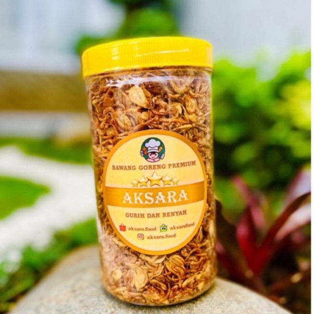 

Terlaris Bawang Goreng Asli Premium AKSARA A Murni Tanpa Tepung Original Gurih dan Renyah