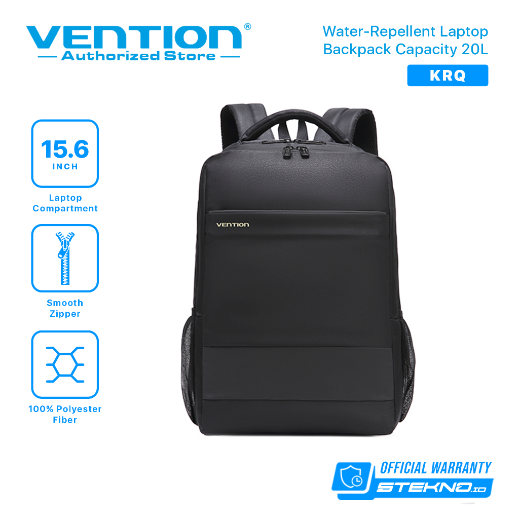 Vention Waterproof Backpack Laptop Macbook Tas Ransel Pria Wanita Anti Air