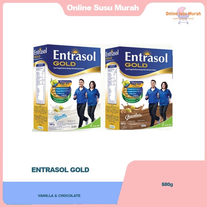 

Termurah KEMASAN BARU ENTRASOL GOLD PROFIT COKLAT VANILA 58 GR SEBELUMNYA 6GR 6 GR