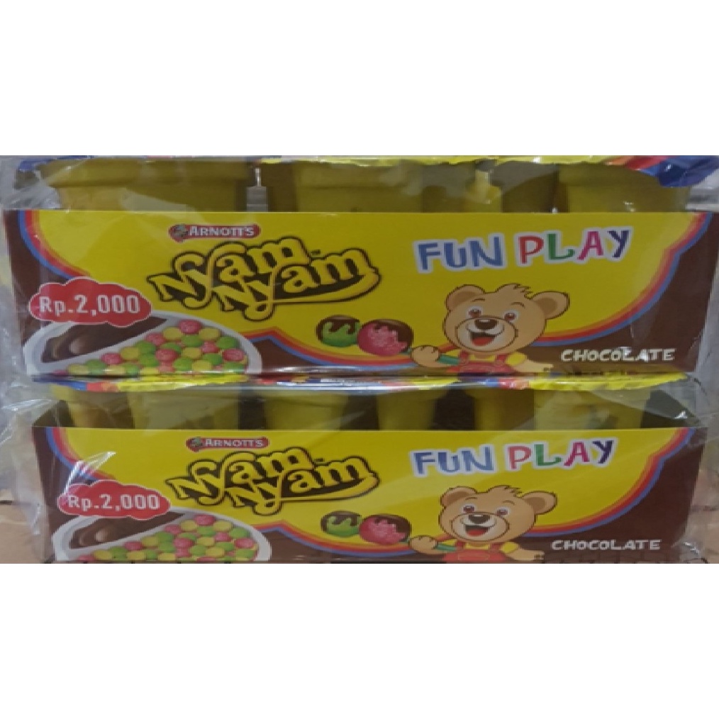 

Termurah NYAM NYAM Fun Play 11 gram PAK isi 12 pcs Coklat